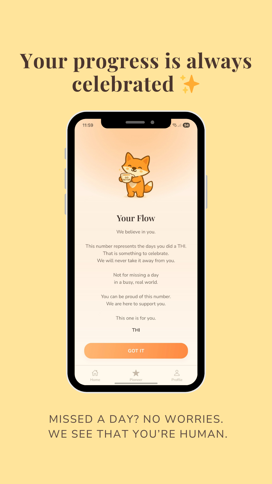 THI app screenshot 3